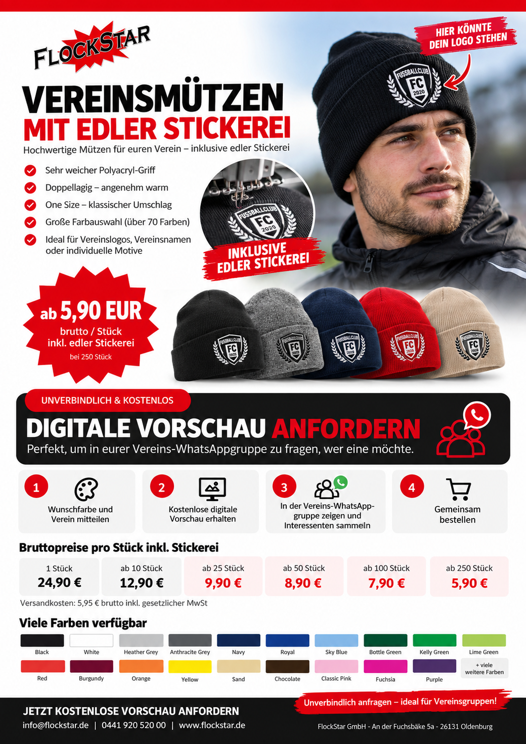 Vereinsmützen