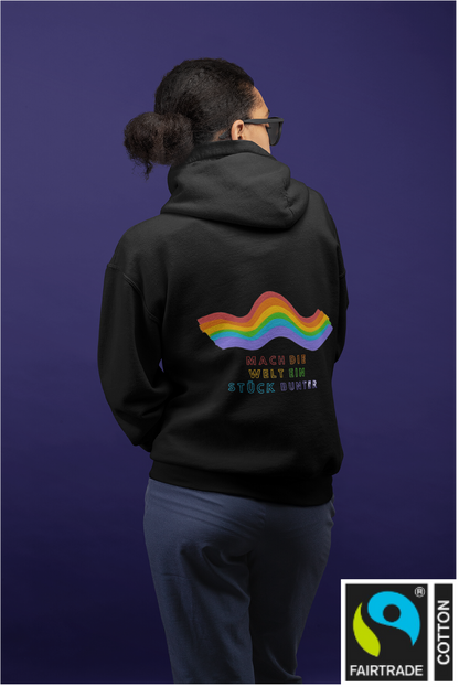 KJO Hoodie mit dem Regenbogen ÖKO