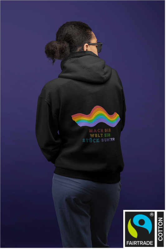 KJO Hoodie mit dem Regenbogen ÖKO