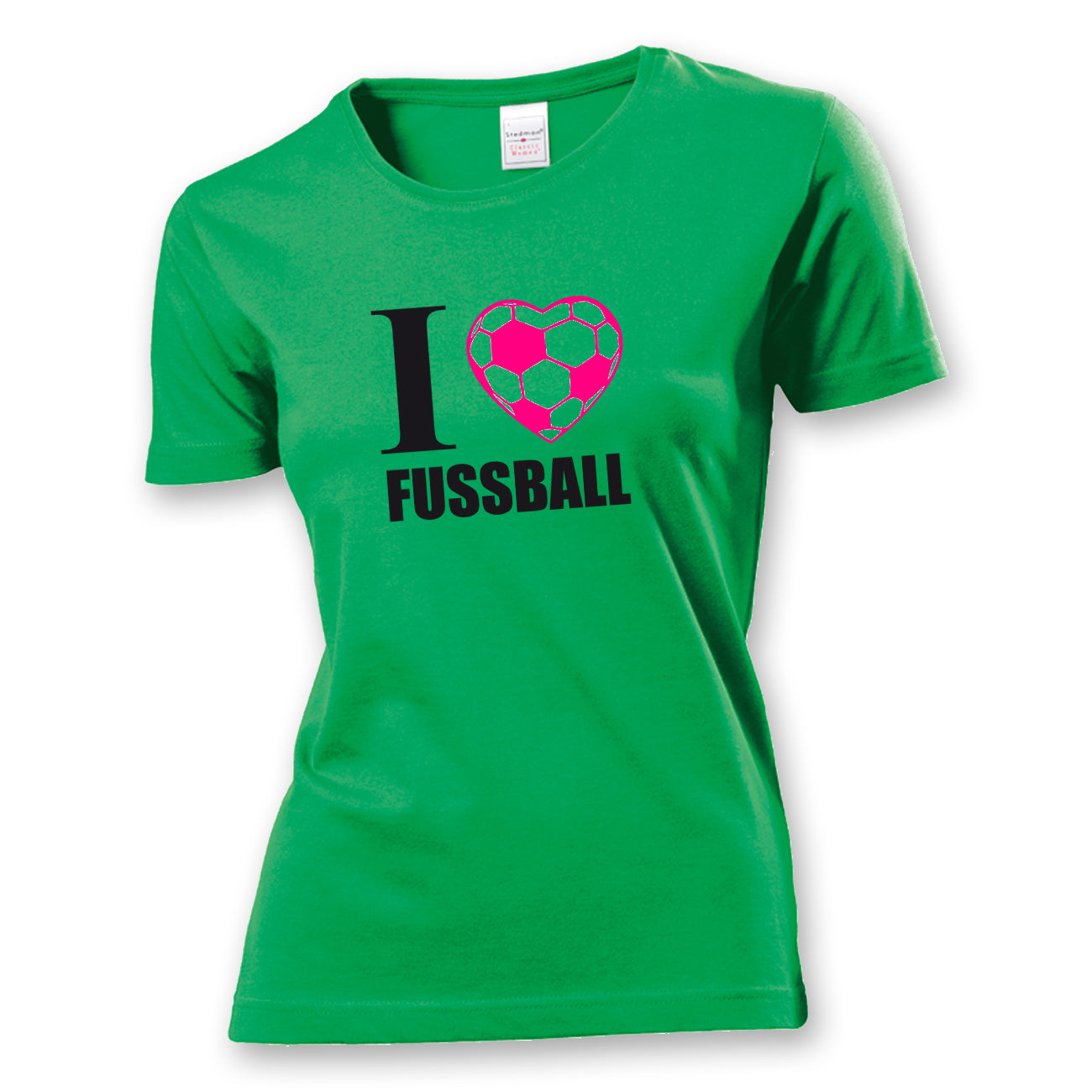 I ♥ Fußball (pink) Frauen