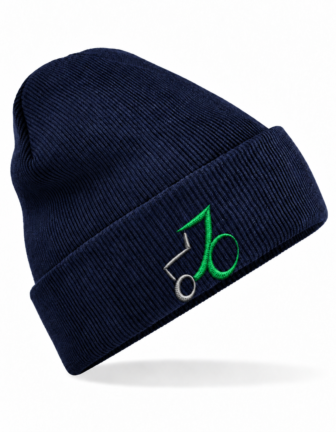 Jörg Oltmanns Mütze French Navy mit Logostickerei