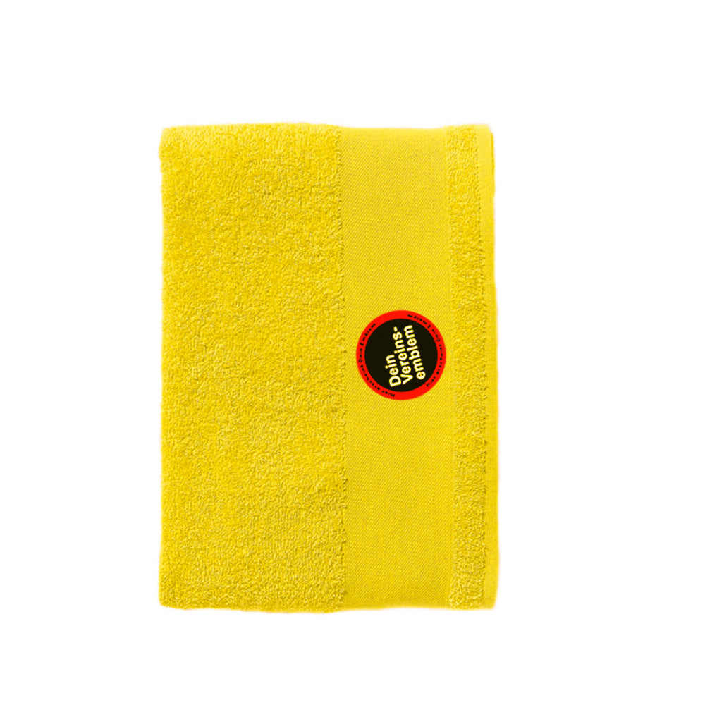 Handtuch / Badetuch mit Vereinsemblem Männer