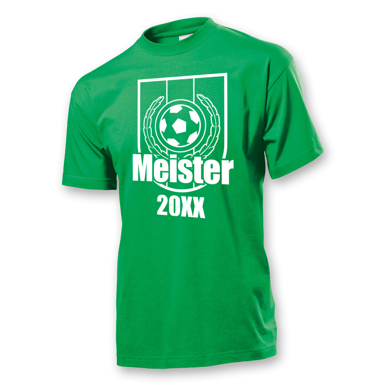 Meisterwappen mit Kranz und Fußball Kinder