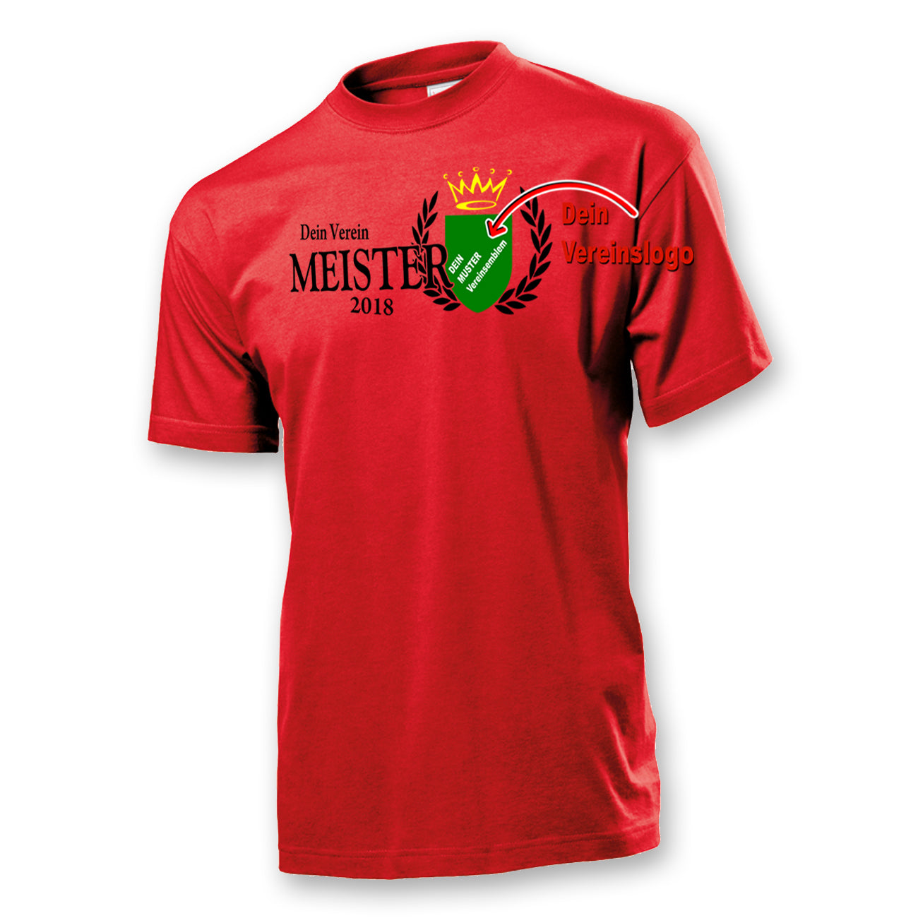 Meistershirt mit Kranz und Krone Kinder