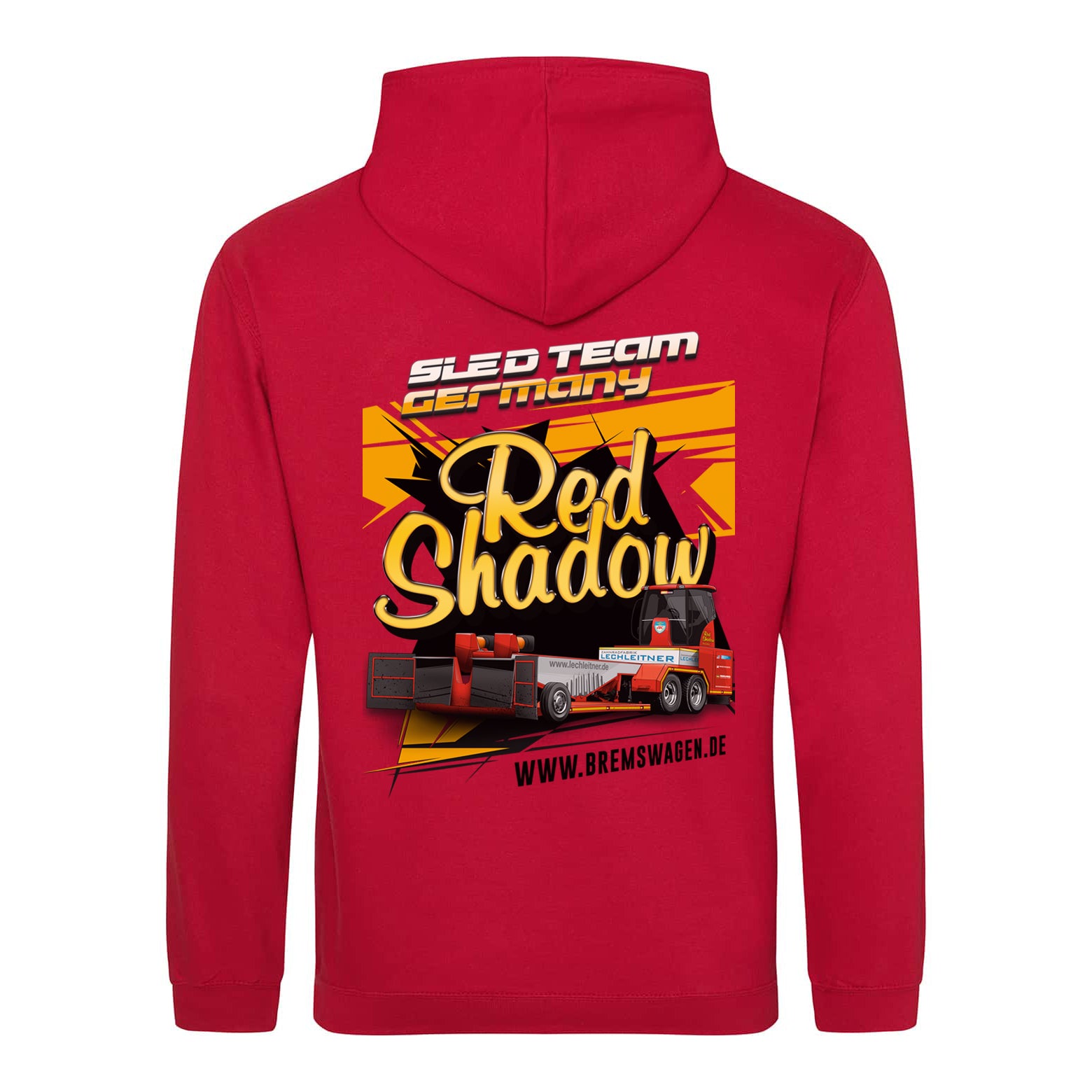 Fan Hoodie Kinder Red Shadow