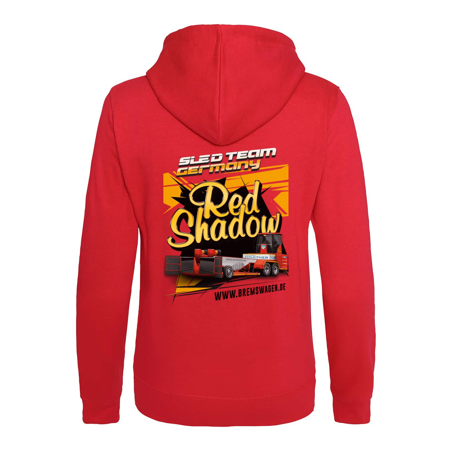 Fan Zoodie Frauen Red Shadow