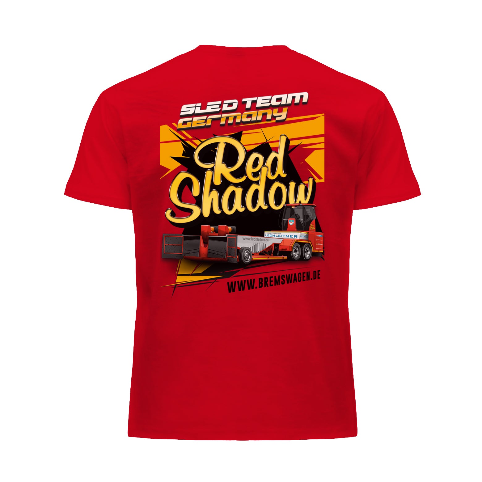 Fan T-Shirt Männer Red Shadow