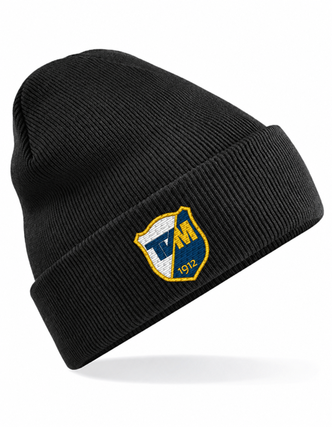 TV Meppen Mütze Black mit Vereinswappen in Stickoptik
