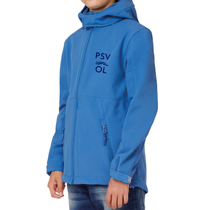 PSV Softshelljacke Kids mit abnehmbarer Kapuze