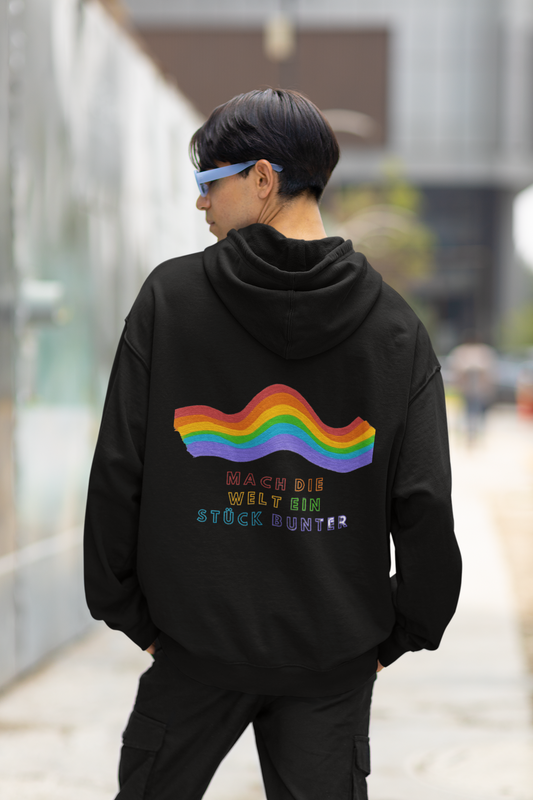 KJO Hoodie mit dem Regenbogen Herren