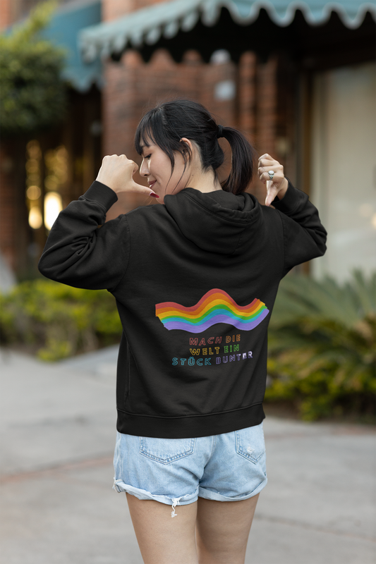 KJO Hoodie mit dem Regenbogen