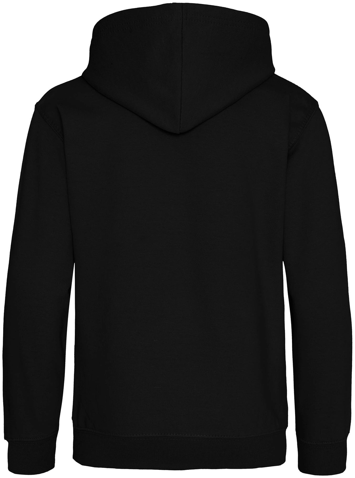 Basichoodie KIDS JH001J – Jet Black – Rückseite
