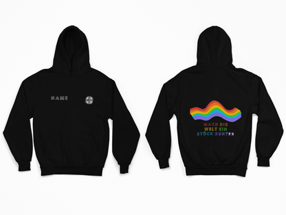 KJO Hoodie mit dem Regenbogen ÖKO