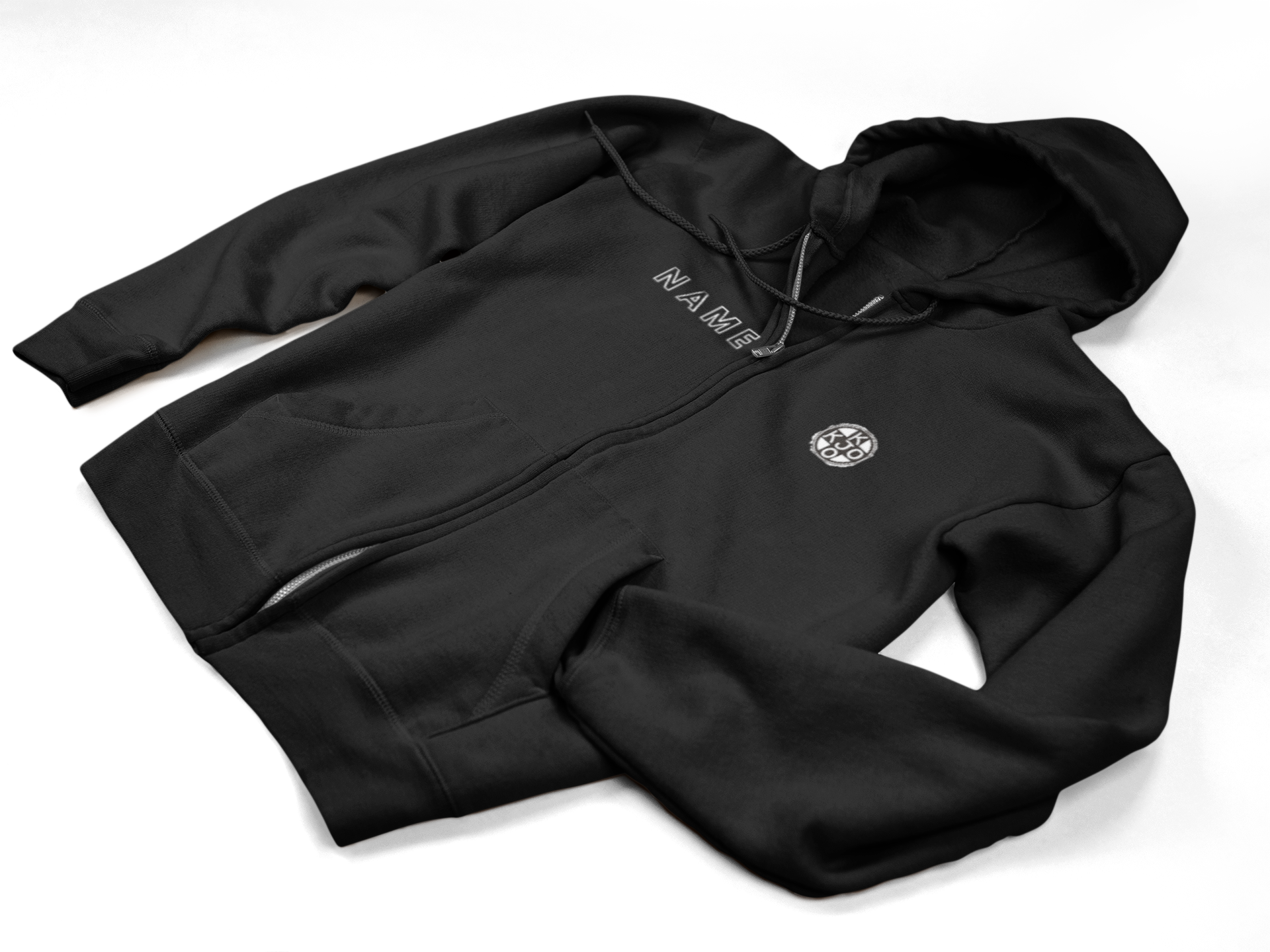 KJO Zip Hoodie mit dem Regenbogen