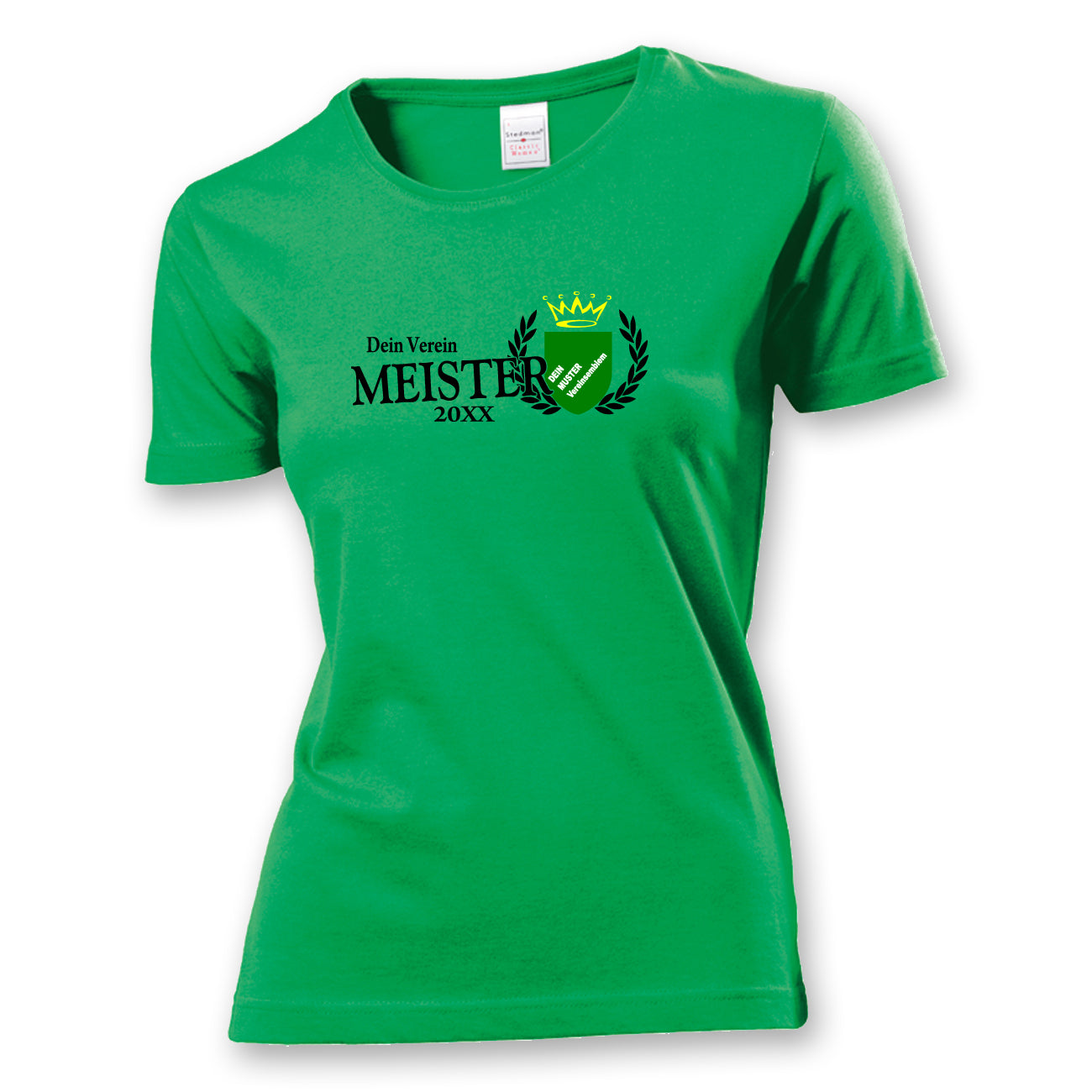 Meistershirt mit Kranz und Krone Frauen