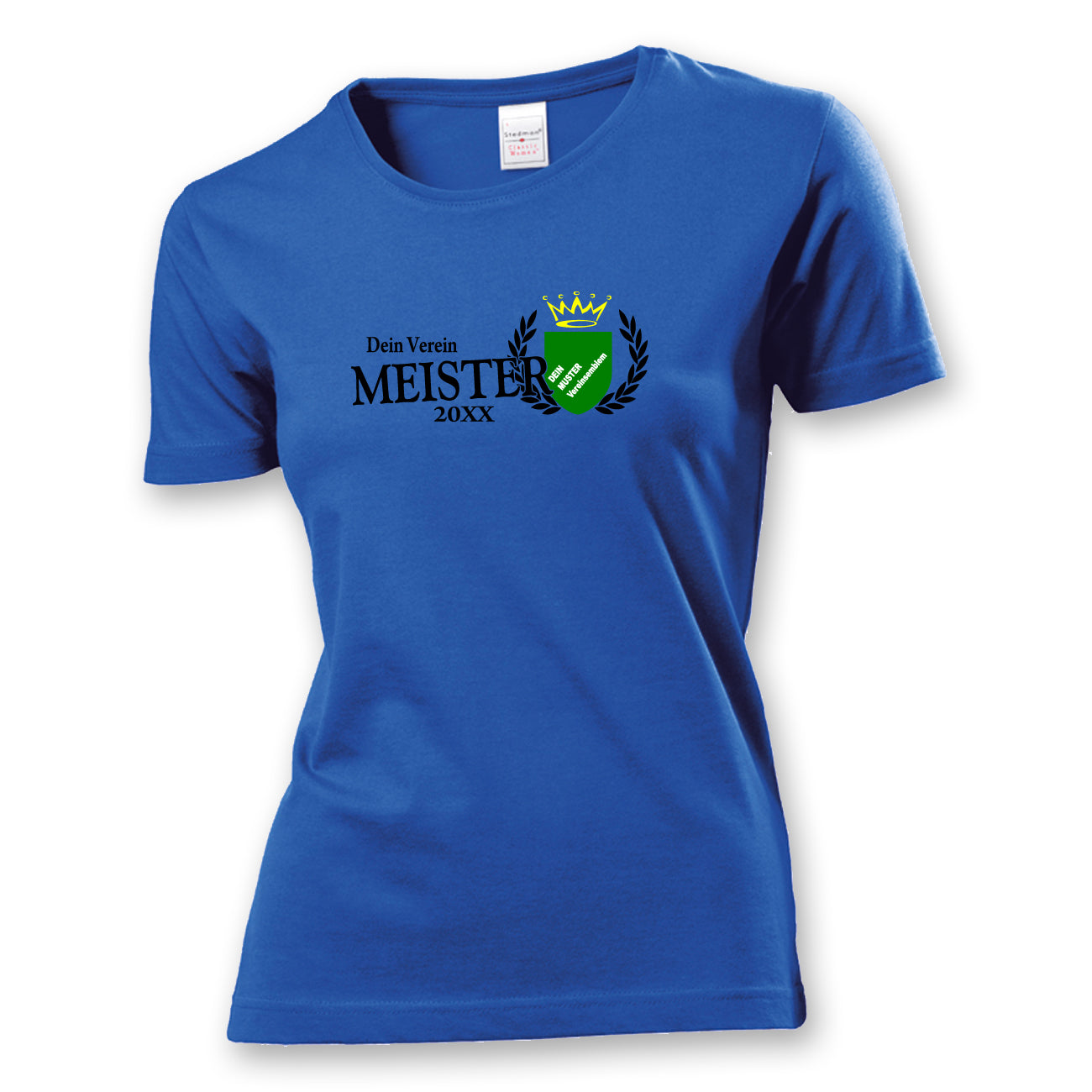 Meistershirt mit Kranz und Krone Frauen