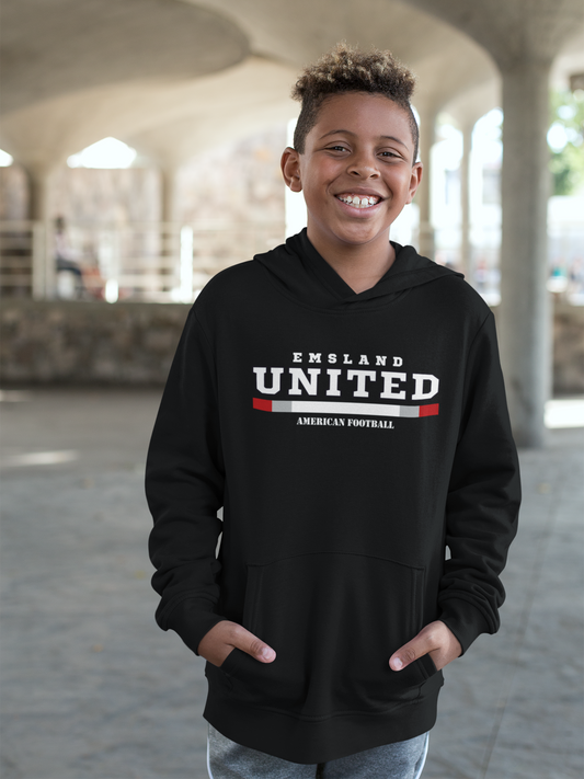 Emsland United Kinder Hoodie mit Flexdruck