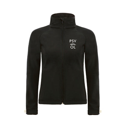 PSV Softshelljacke Damen mit abnehmbarer Kapuze