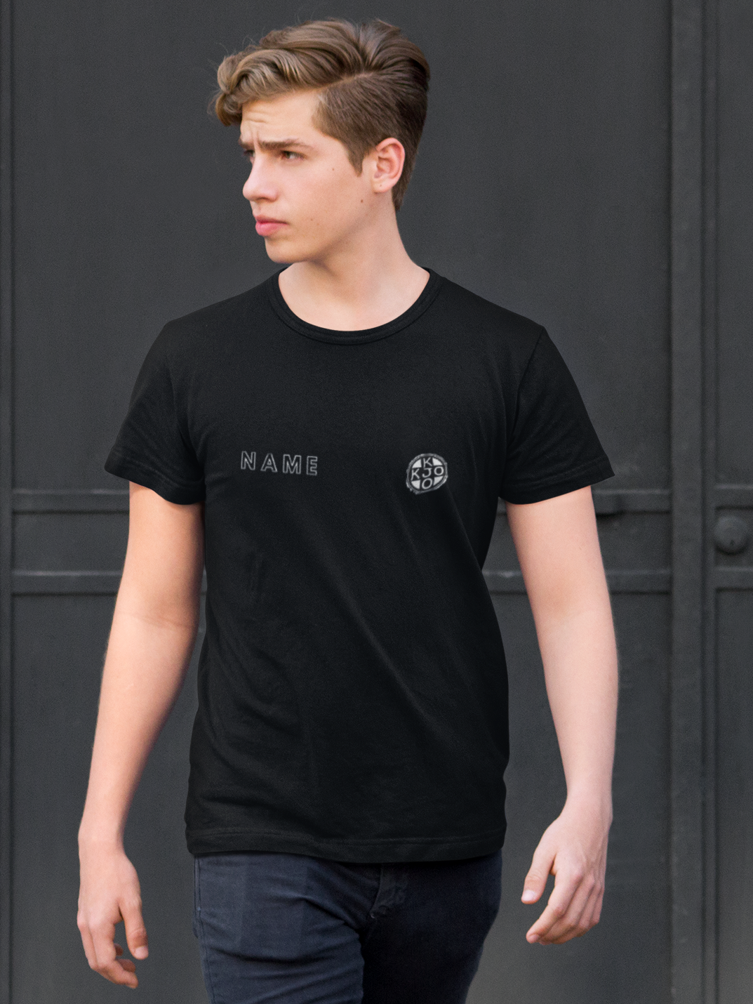 KJO T-Shirt mit dem Regenbogen Herren