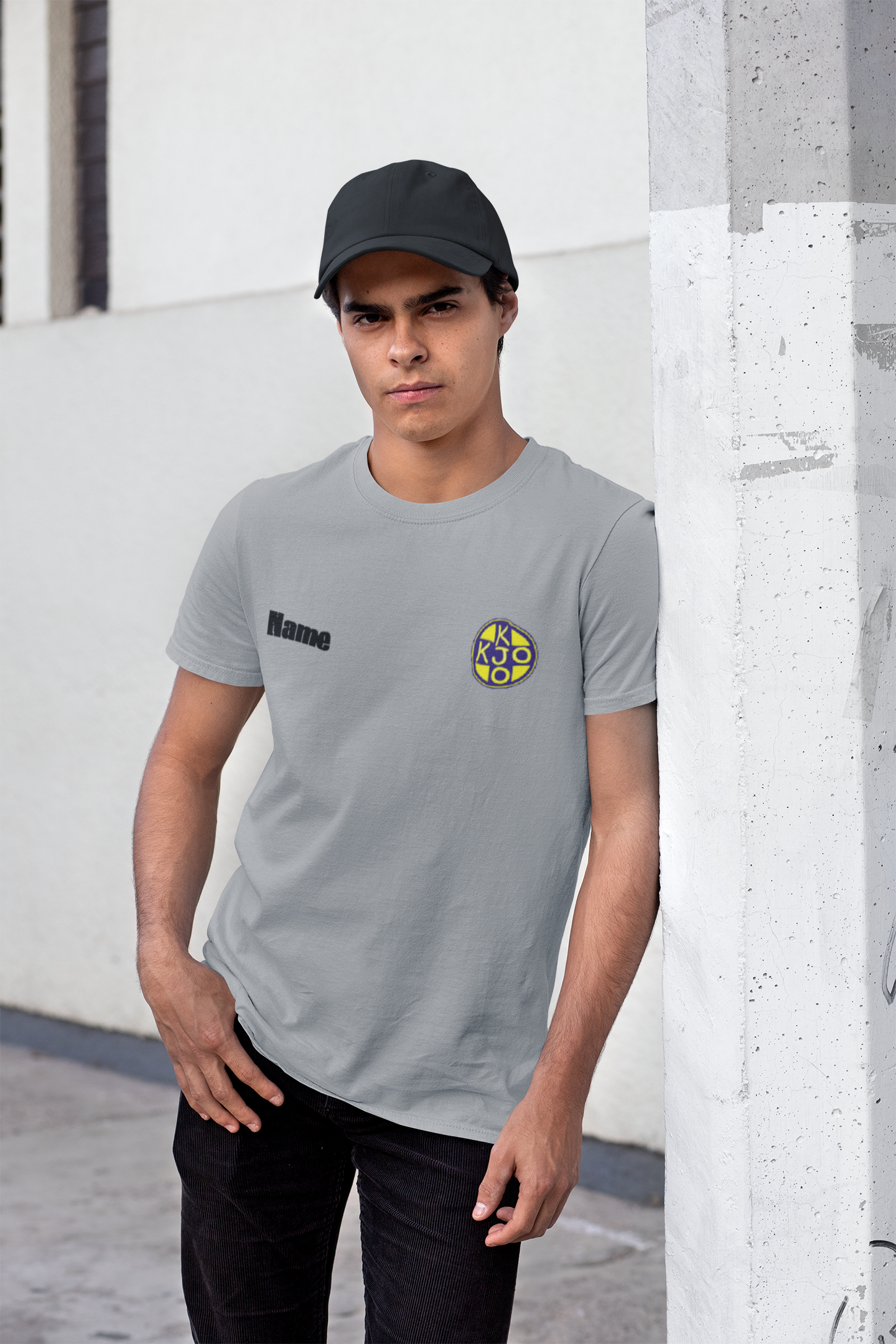 KJO T-Shirt mit dem großen Logo Herren