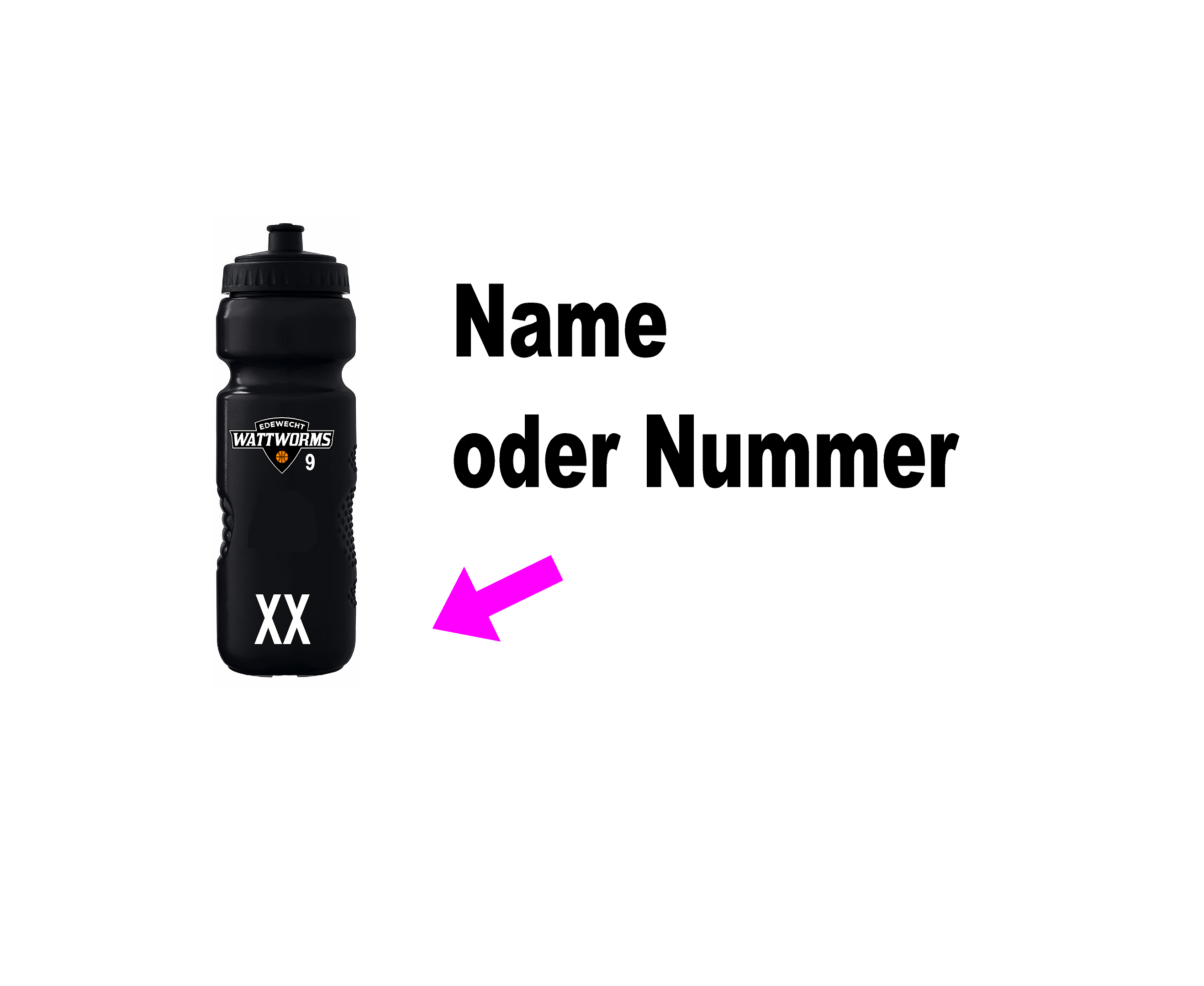 VfL Basketball Personalisierte Trinkflasche