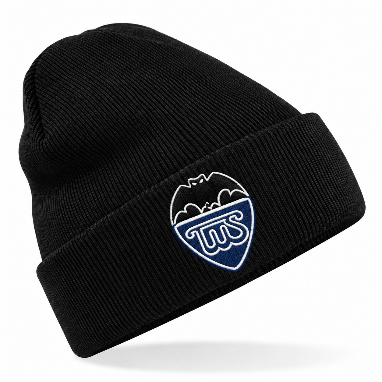 TuS Wettbergen Mütze in Black mit Logostickerei – digitale Vorschau